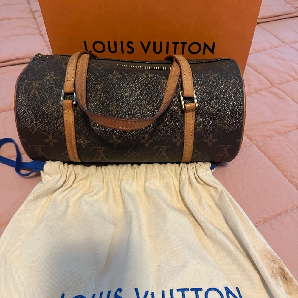 Louis Vuitton Brown Leather Interior